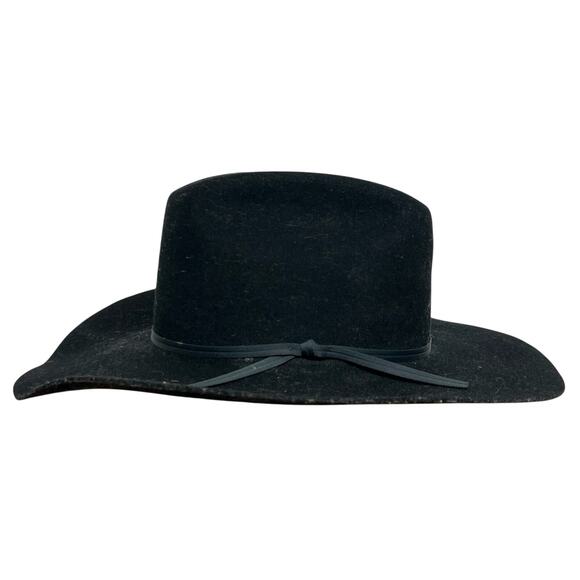Stetson Youth Giddy Up Black Felt Cowboy Hat SWGIDY-234007 - Picture 1 of 8
